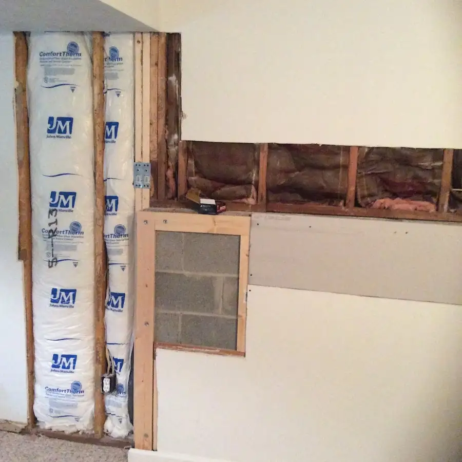Wall insulation replacement during Odor Removal & Deodorization in Kinderhook